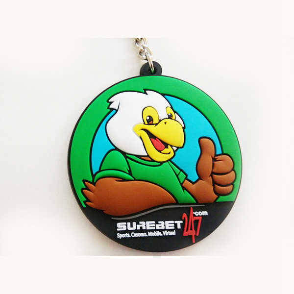 PVC keychain